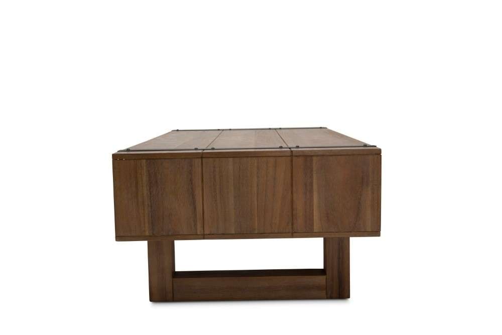 AICO by Michael Amini - Brooklyn Walk - Rectangular Cocktail Table - Burnt Umber - KI-BRKW201-408N veiw 3