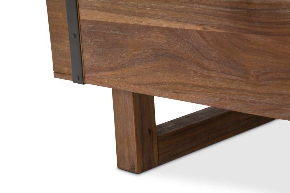 AICO by Michael Amini - Brooklyn Walk - Rectangular Cocktail Table - Burnt Umber - KI-BRKW201-408N veiw 5