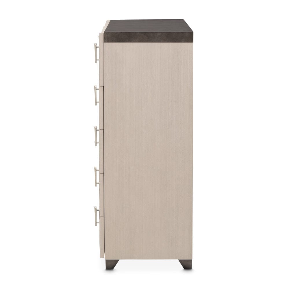 AICO by Michael Amini - Fantosini 10-Drawer Mule Chest - Silver Mist - 9091070SA-823 view 4