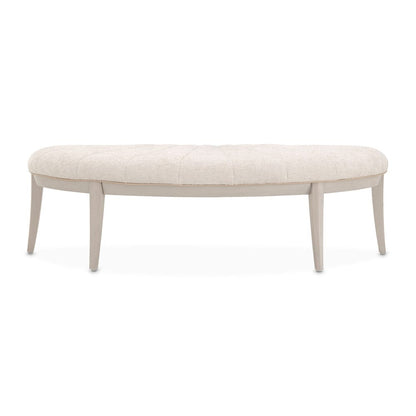 AICO by Michael Amini - Fantosini Bed Bench - Silver Mist - 9091904-823 view 2