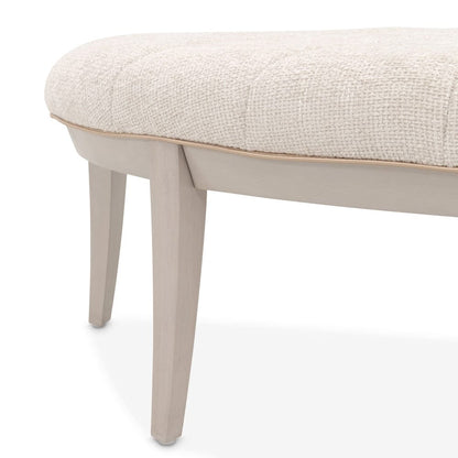 AICO by Michael Amini - Fantosini Bed Bench - Silver Mist - 9091904-823 view 6