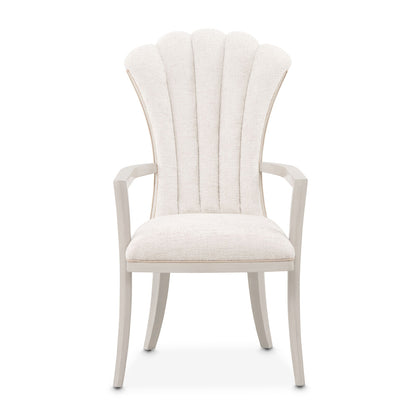 AICO by Michael Amini - Fantosini Dining Arm Chair, Set of 2 - Silver Mist - 9091004-823 view 2