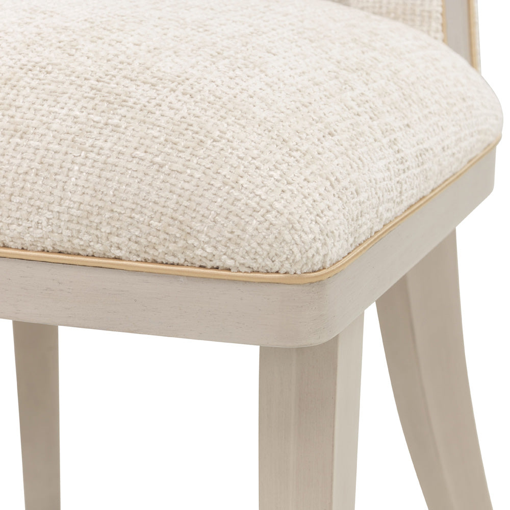 AICO by Michael Amini - Fantosini Dining Side Chair, Set of 2 - Silver Mist - 9091003-823 view 11