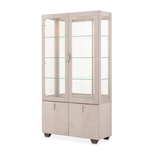 AICO by Michael Amini - Fantosini Display Cabinet - Silver Mist - 9091209-823 view 1