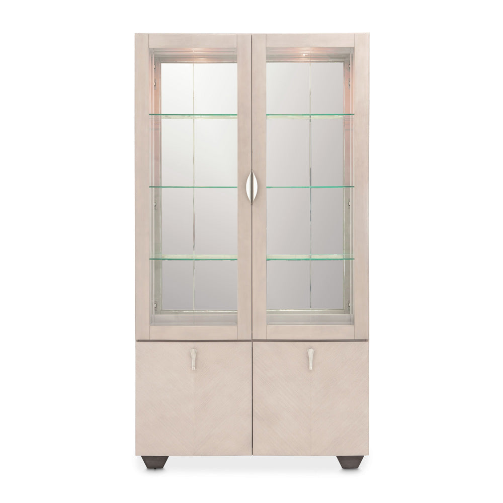 AICO by Michael Amini - Fantosini Display Cabinet - Silver Mist - 9091209-823 view 2