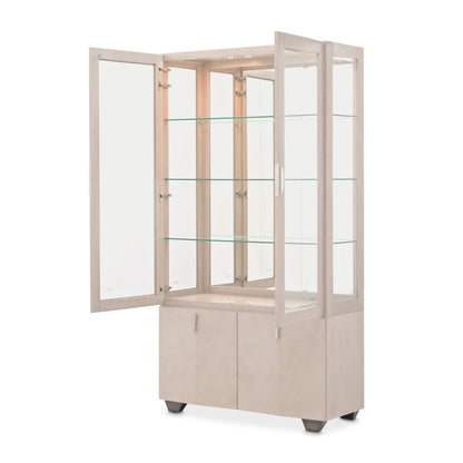 AICO by Michael Amini - Fantosini Display Cabinet - Silver Mist - 9091209-823 view 3