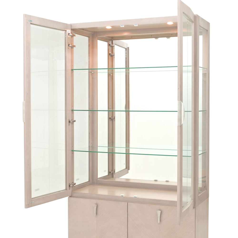 AICO by Michael Amini - Fantosini Display Cabinet - Silver Mist - 9091209-823 view 6