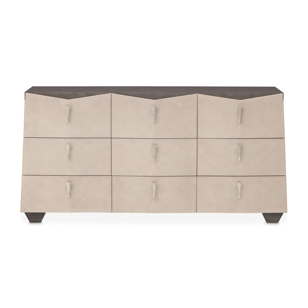 AICO by Michael Amini - Fantosini Dresser - Silver Mist - 9091050SA-823 view 2