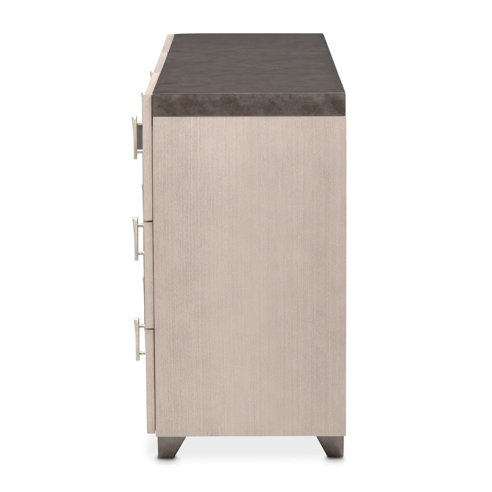 AICO by Michael Amini - Fantosini Dresser - Silver Mist - 9091050SA-823 view 4