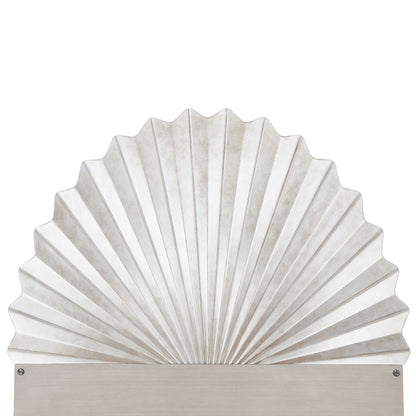 AICO by Michael Amini - Fantosini King Fan Bed - Silver Leaf - 9091000EK3-834 view 5