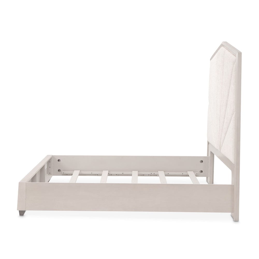 AICO by Michael Amini - Fantosini King Tufted Panel Bed - Silver Mist - 9091014EK3-823 view 4