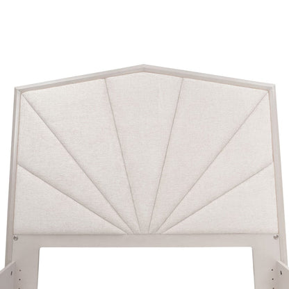AICO by Michael Amini - Fantosini King Tufted Panel Bed - Silver Mist - 9091014EK3-823 view 6