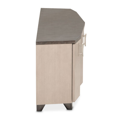 AICO by Michael Amini - Fantosini Media Cabinet - Silver Mist - 9091081-823 view 5