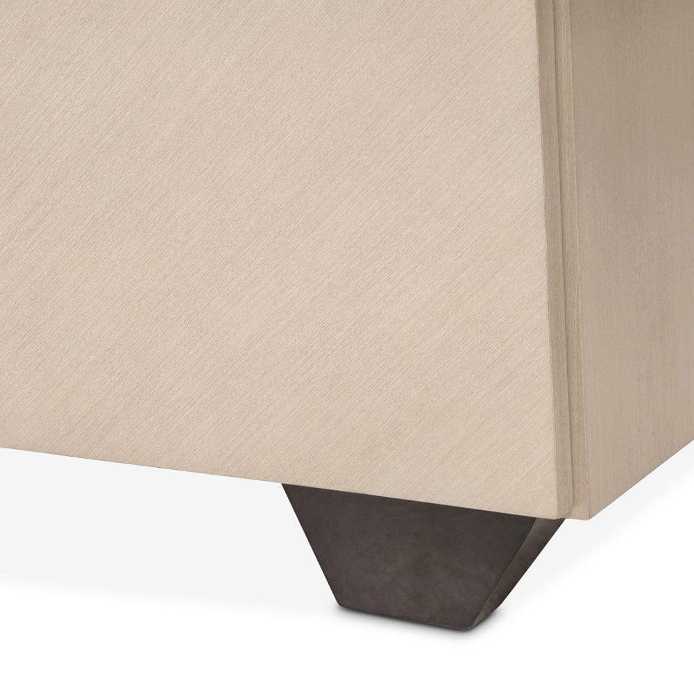 AICO by Michael Amini - Fantosini Nightstand - Silver Mist - 9091040-823 view 9