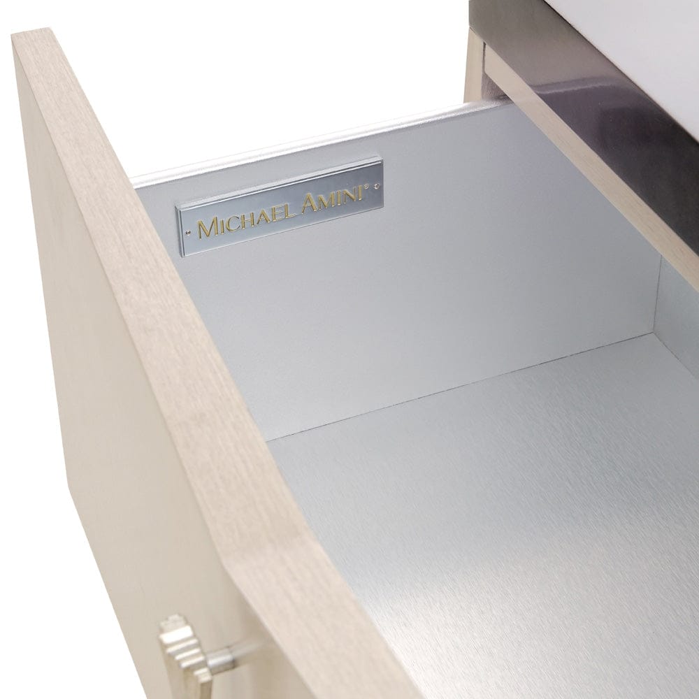 AICO by Michael Amini - Fantosini Nightstand - Silver Mist - 9091040-823 view 10