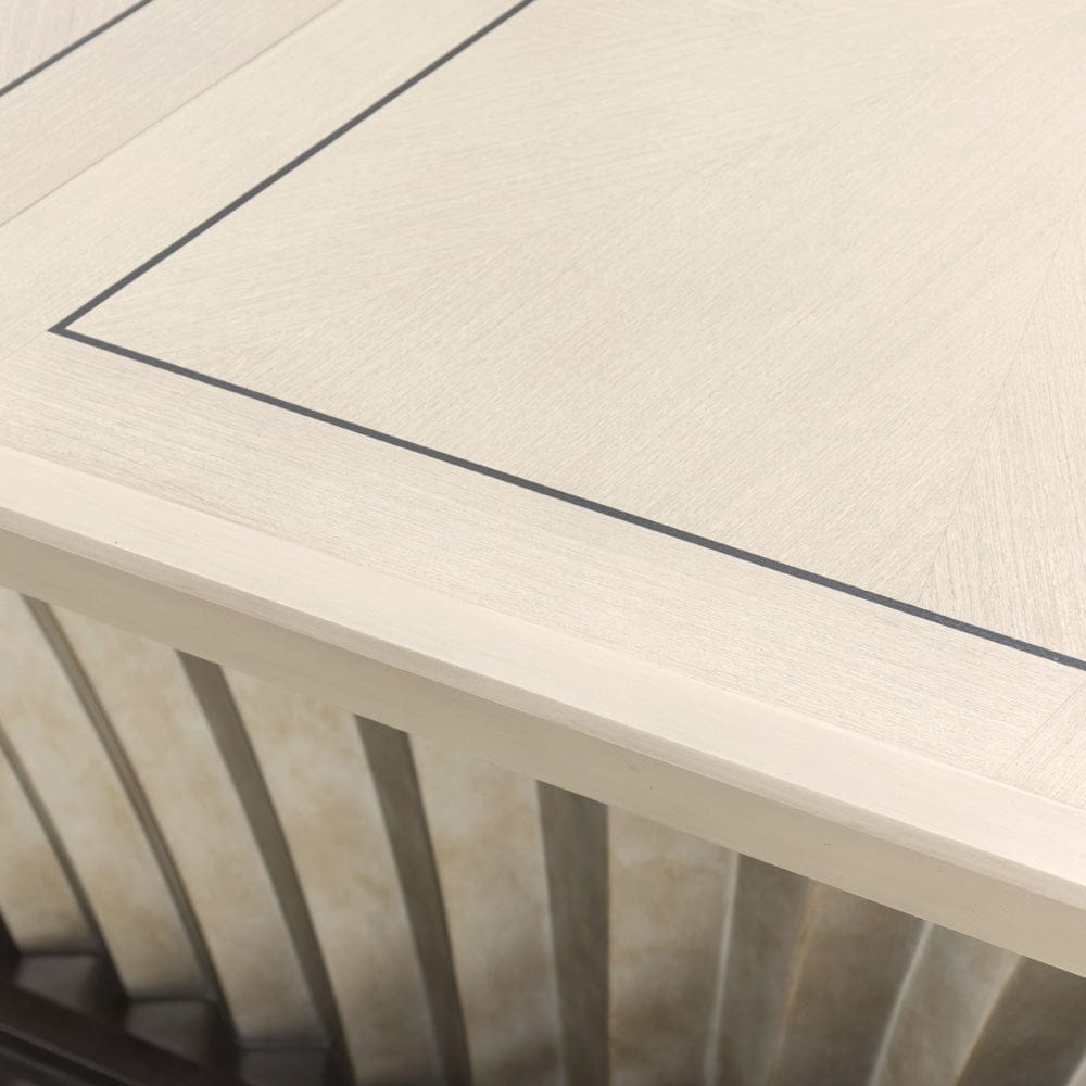 AICO by Michael Amini - Fantosini Pedestal Dining Table - Silver Mist - 9091002-823 view 8