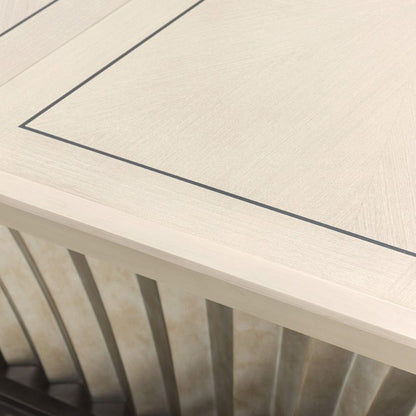 AICO by Michael Amini - Fantosini Pedestal Dining Table - Silver Mist - 9091002-823 view 8