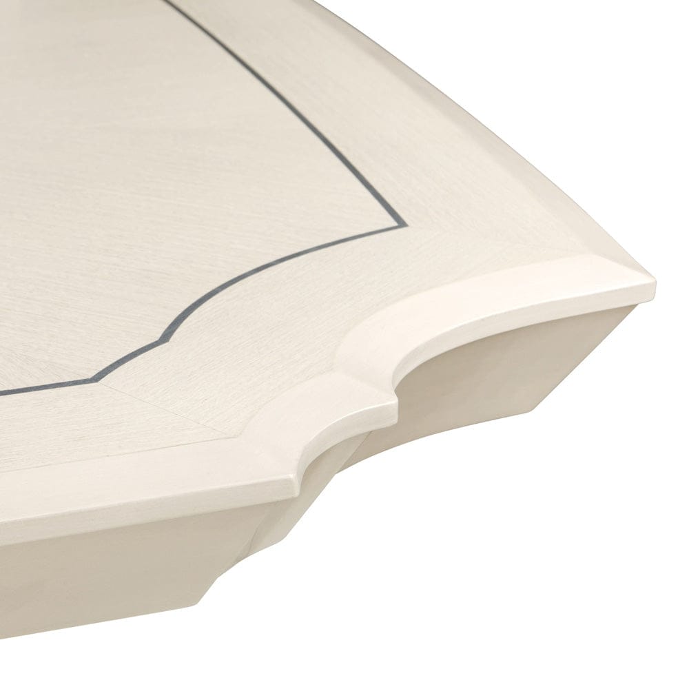 AICO by Michael Amini - Fantosini Pedestal Dining Table - Silver Mist - 9091002-823 view 9