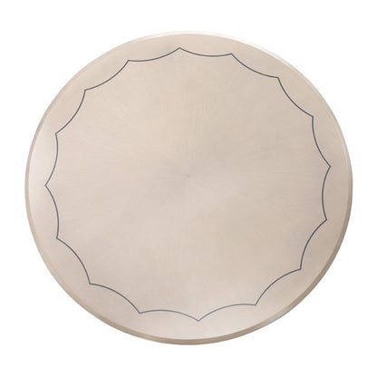 AICO by Michael Amini - Fantosini Round Dining Table - Silver - 9091001-823 view 3