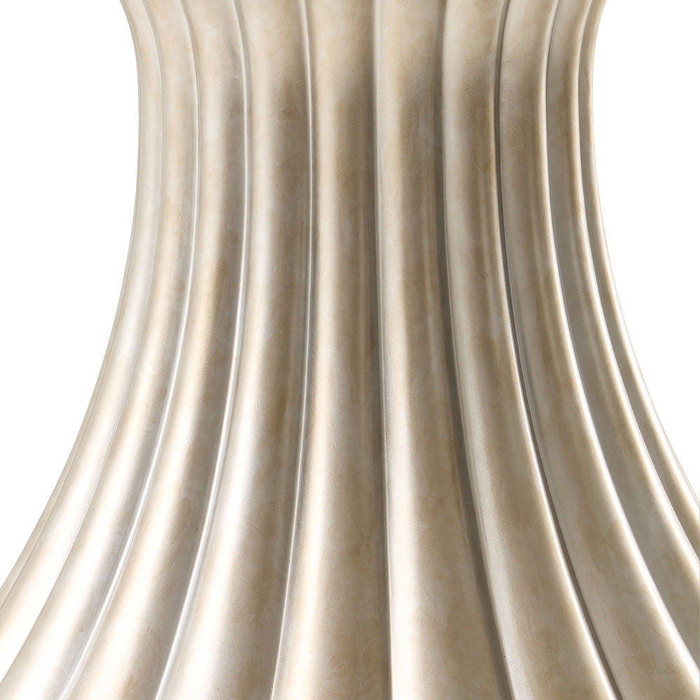 AICO by Michael Amini - Fantosini Round Dining Table - Silver - 9091001-823 view 5