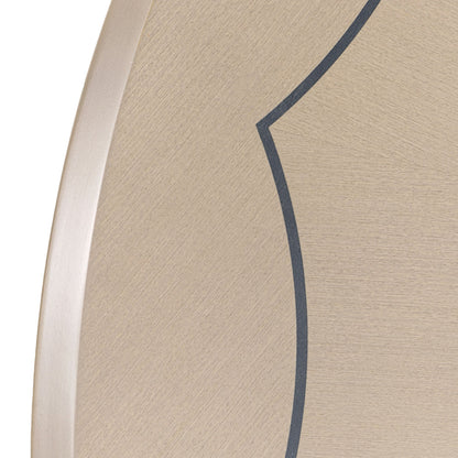 AICO by Michael Amini - Fantosini Round Dining Table - Silver - 9091001-823 view 7