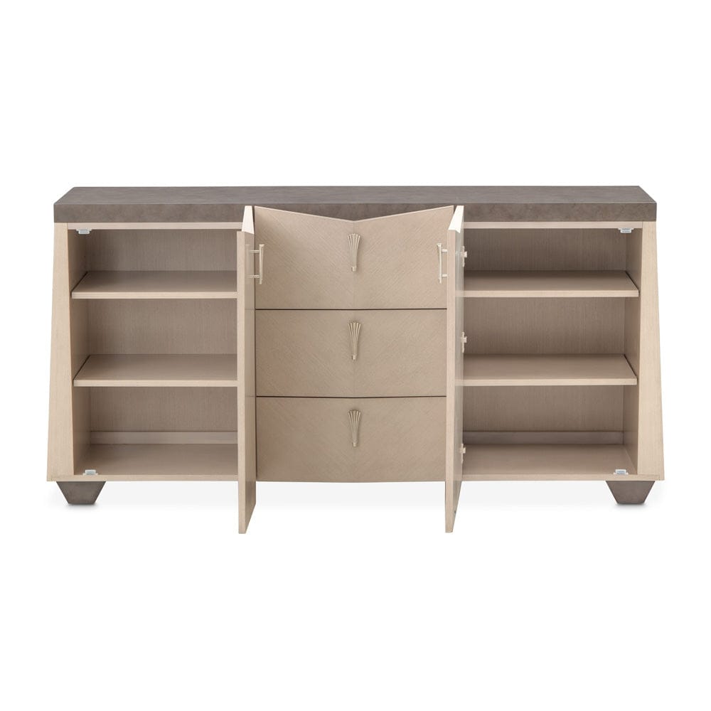 AICO by Michael Amini - Fantosini Sideboard - Silver Mist - 9091007-823 view 3
