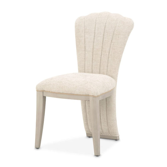 AICO by Michael Amini - Fantosini Vanity Chair - Silver Mist - 9091804-823 view 1