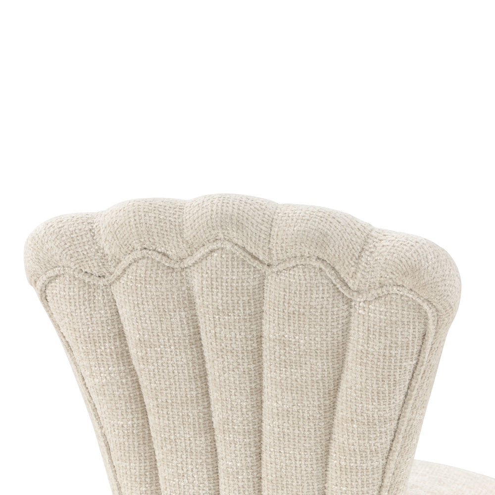 AICO by Michael Amini - Fantosini Vanity Chair - Silver Mist - 9091804-823 view 11