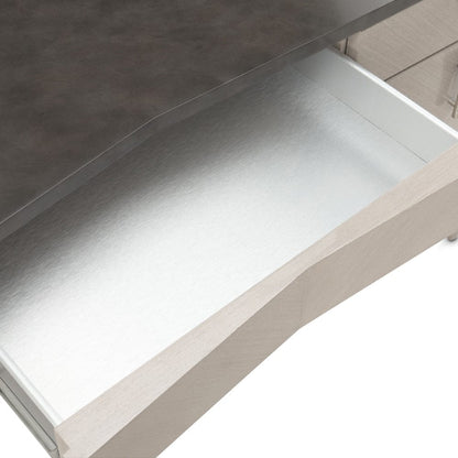 AICO by Michael Amini - Fantosini Vanity Desk - Silver Mist - 9091058-823 view 11