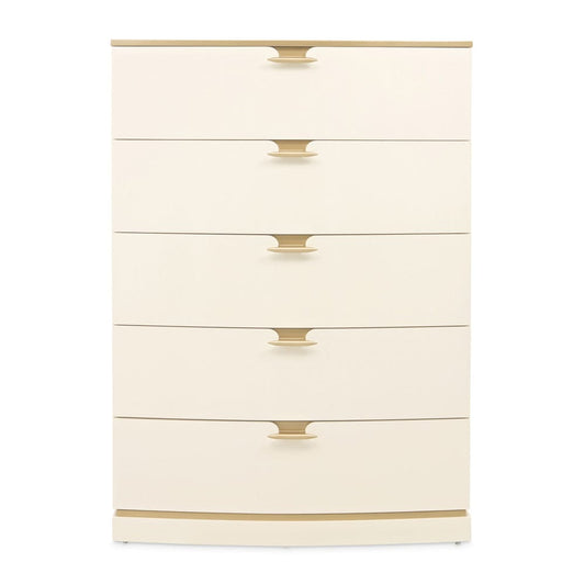 AICO by Michael Amini - La Terrazza 5-Drawer Chest - Creamy Pearl - 9092070SA-112 view 2