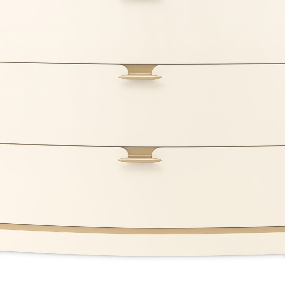 AICO by Michael Amini - La Terrazza 5-Drawer Chest - Creamy Pearl - 9092070SA-112 view 4