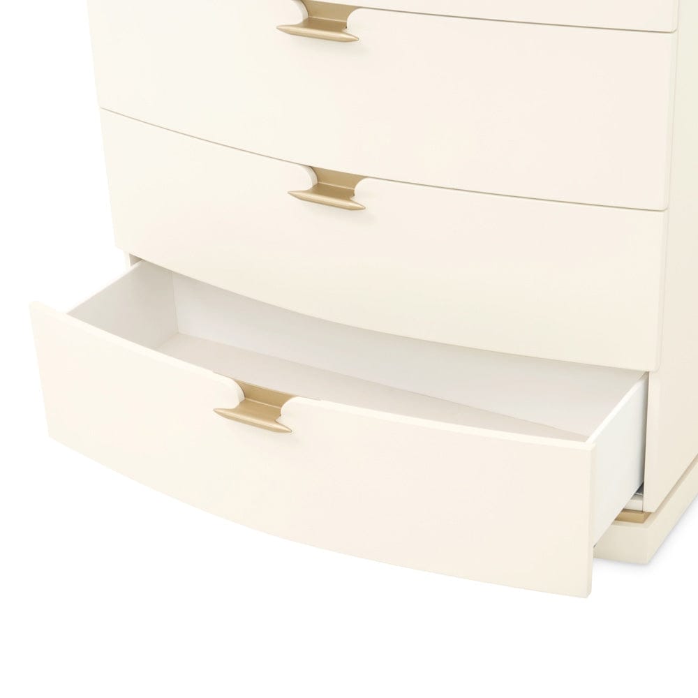 AICO by Michael Amini - La Terrazza 5-Drawer Chest - Creamy Pearl - 9092070SA-112 view 5