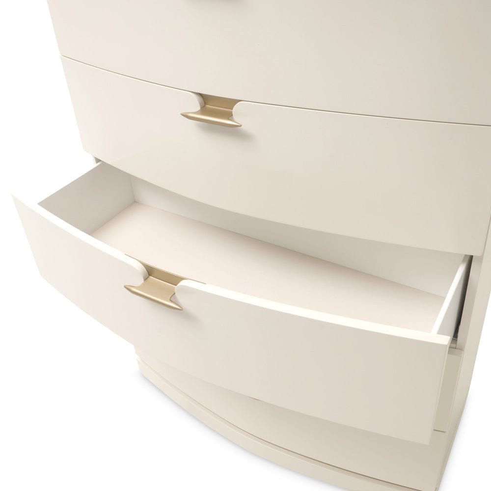 AICO by Michael Amini - La Terrazza 5-Drawer Chest - Creamy Pearl - 9092070SA-112 view 6