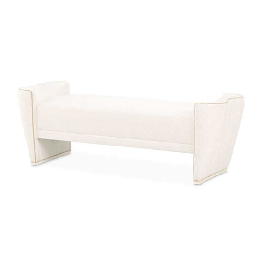 AICO by Michael Amini - La Terrazza Bed Bench - Creamy Pearl - 9092904-112 view 1