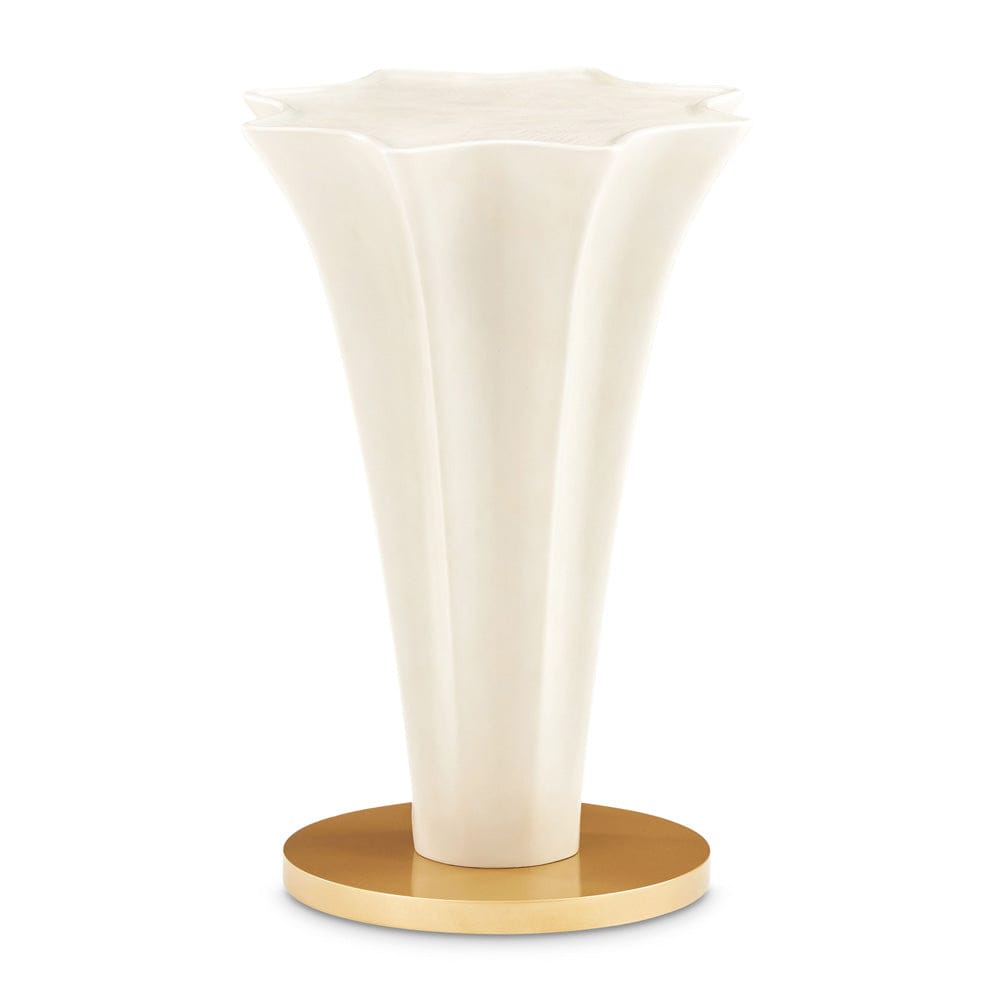 AICO by Michael Amini - La Terrazza Chairside Table - Silver Mist - 9092222-823 view 1
