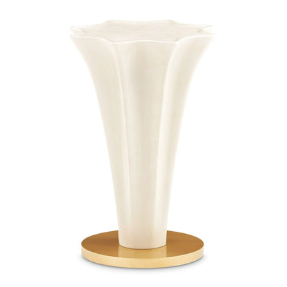 AICO by Michael Amini - La Terrazza Chairside Table - Silver Mist - 9092222-823 view 1