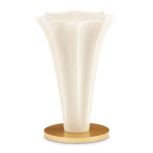 AICO by Michael Amini - La Terrazza Chairside Table - Silver Mist - 9092222-823 view 2