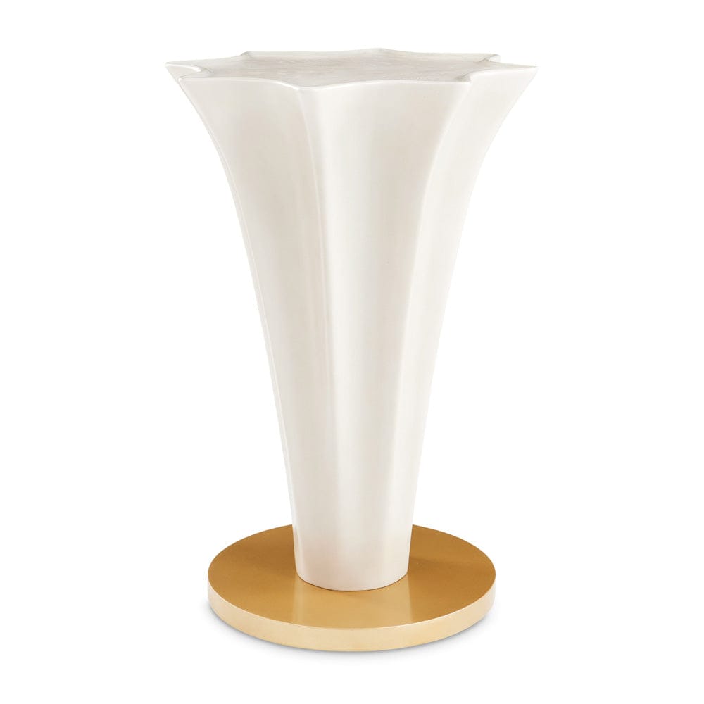AICO by Michael Amini - La Terrazza Chairside Table - Silver Mist - 9092222-823 view 4