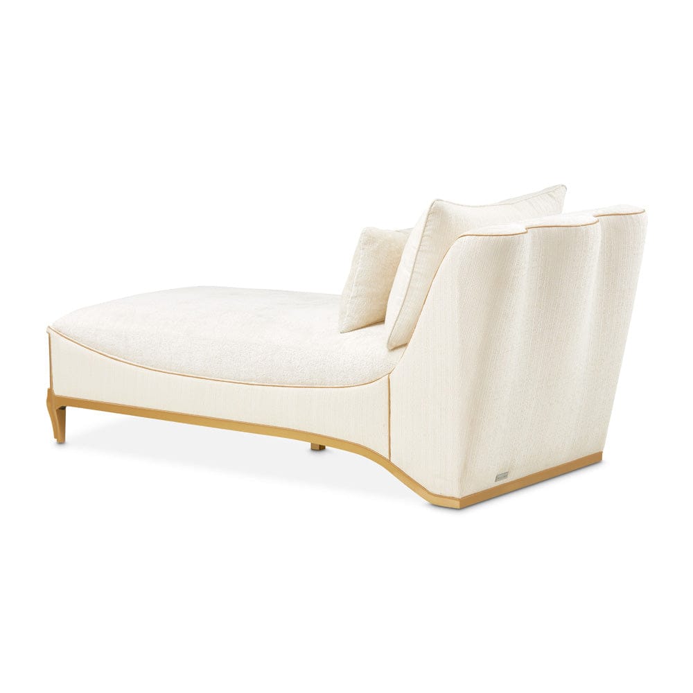 AICO by Michael Amini - La Terrazza Chaise - Starlight/Light Champagne - 9092841-STRLT-124 view 5
