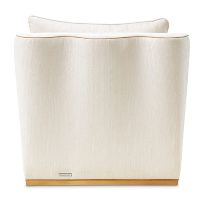 AICO by Michael Amini - La Terrazza Chaise - Starlight/Light Champagne - 9092841-STRLT-124 view 6