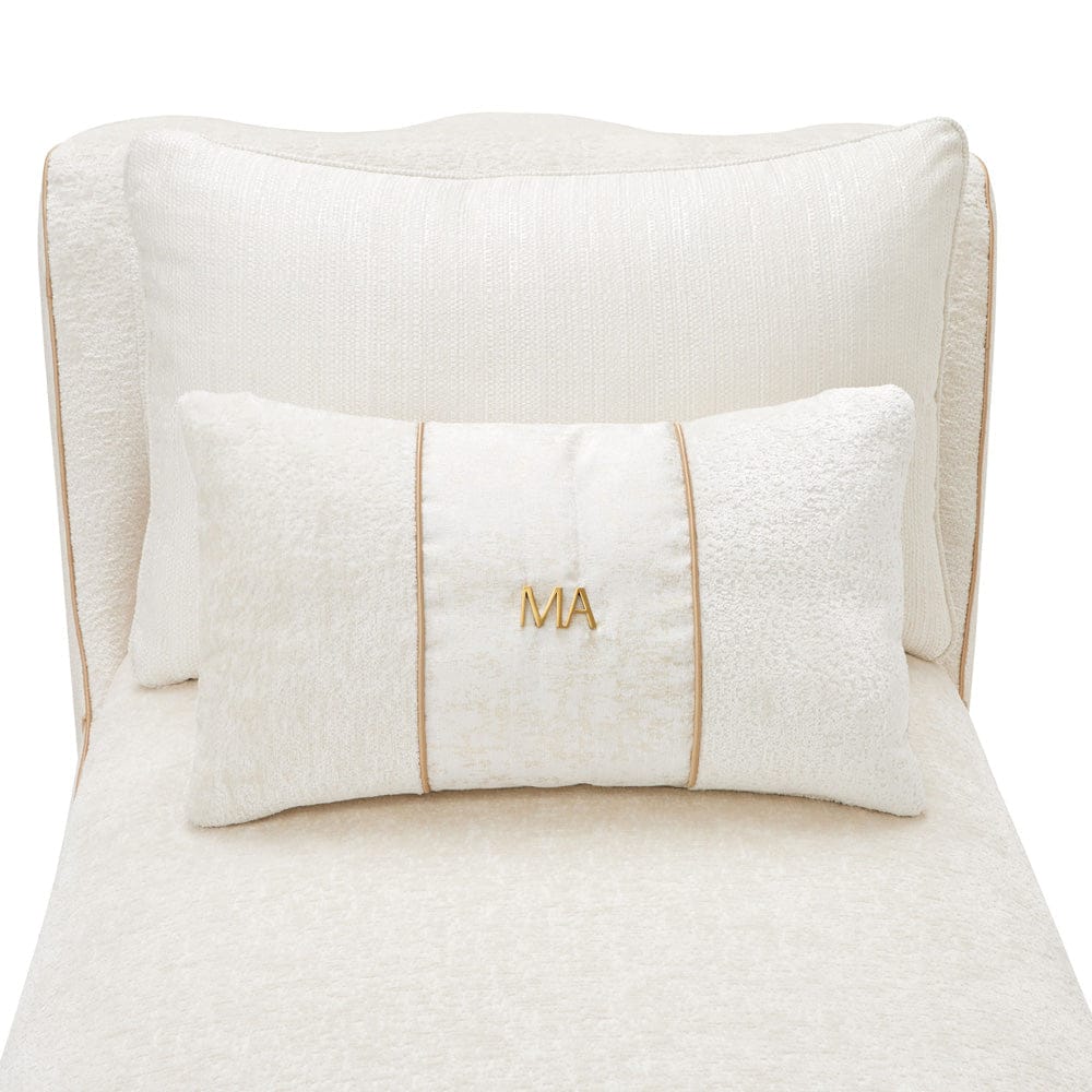 AICO by Michael Amini - La Terrazza Chaise - Starlight/Light Champagne - 9092841-STRLT-124 view 9