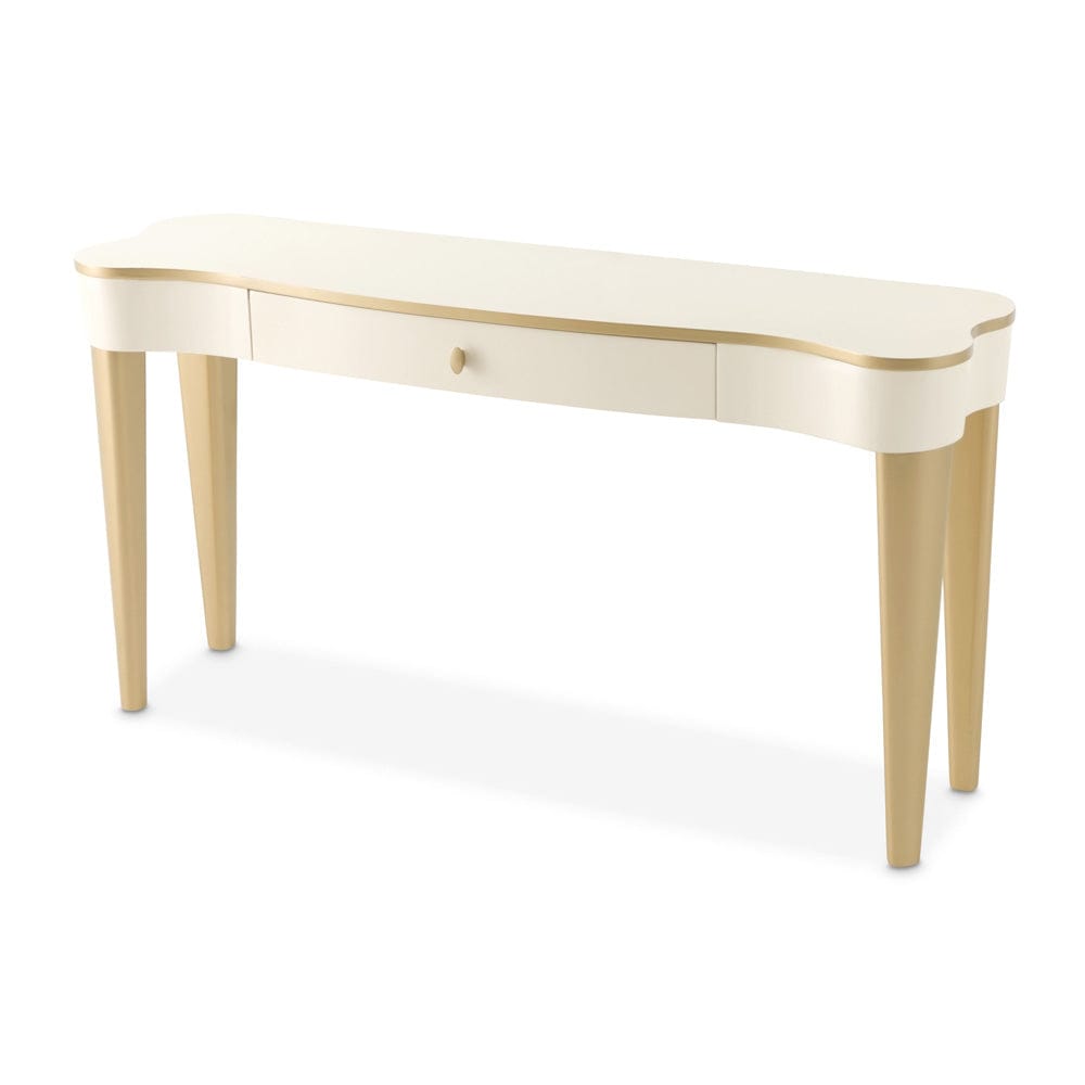 AICO by Michael Amini - La Terrazza Console Table - Creamy Pearl - 9092223-112 view 4