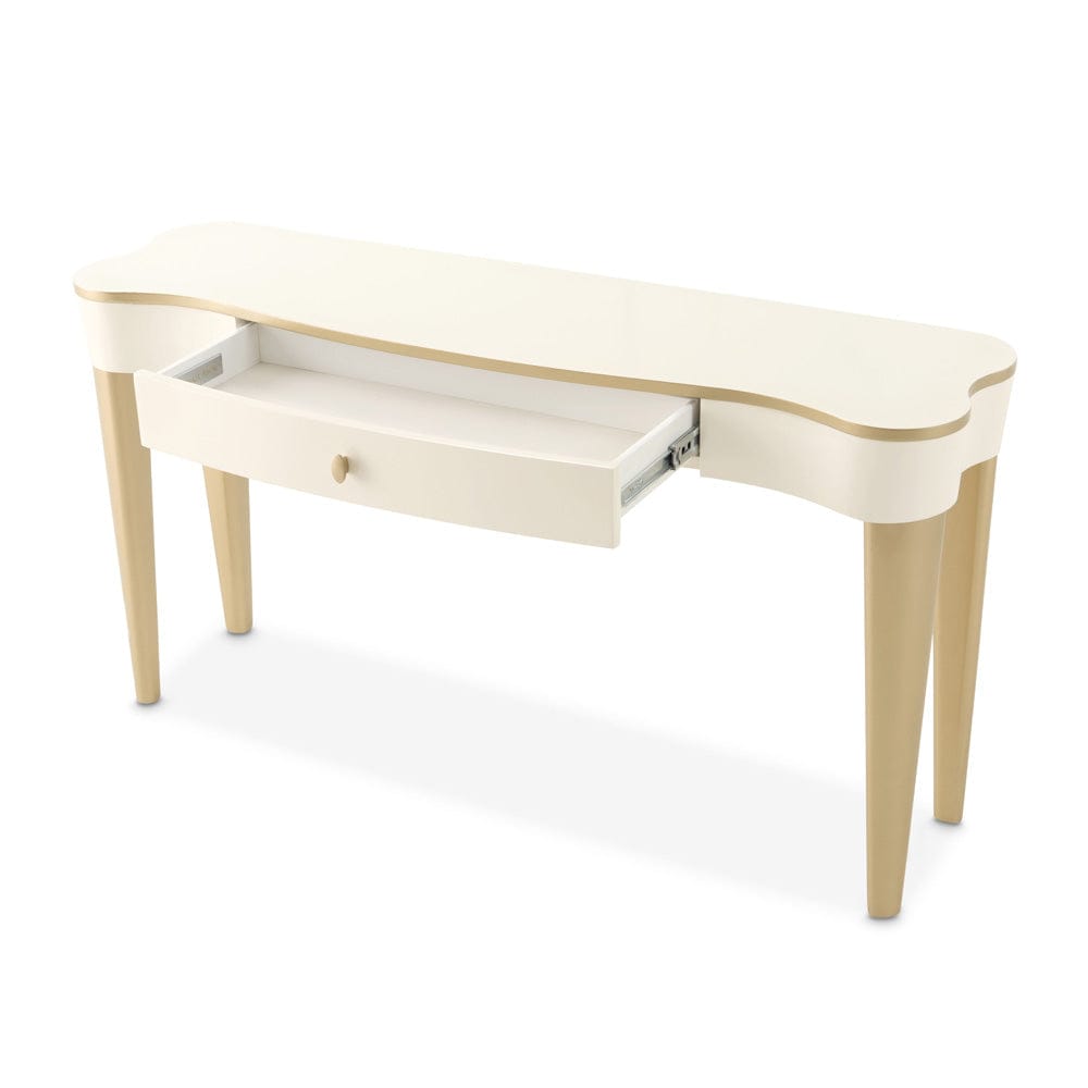 AICO by Michael Amini - La Terrazza Console Table - Creamy Pearl - 9092223-112 view 7