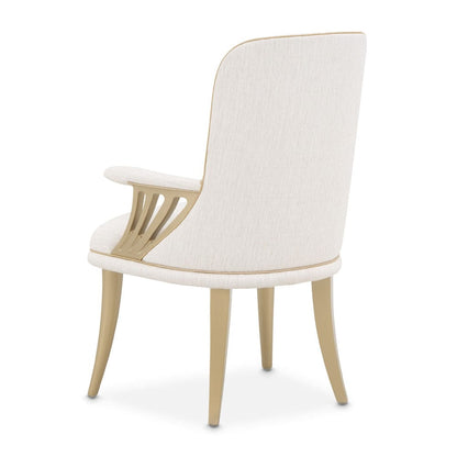 AICO by Michael Amini - La Terrazza Dining Arm Chair, Set of 2 - Creamy Pearl - 9092004A-112 view 7