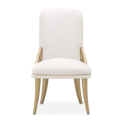 AICO by Michael Amini - La Terrazza Dining Side Chair, Set of 2 - Creamy Pearl - 9092003A-112 view 2