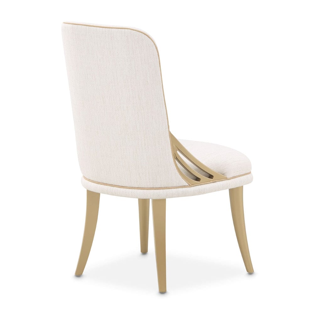 AICO by Michael Amini - La Terrazza Dining Side Chair, Set of 2 - Creamy Pearl - 9092003A-112 view 5