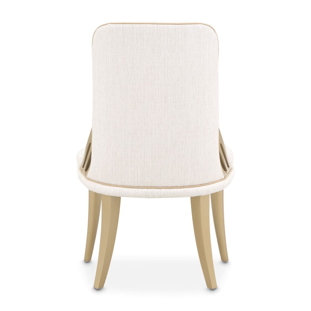 AICO by Michael Amini - La Terrazza Dining Side Chair, Set of 2 - Creamy Pearl - 9092003A-112 view 6