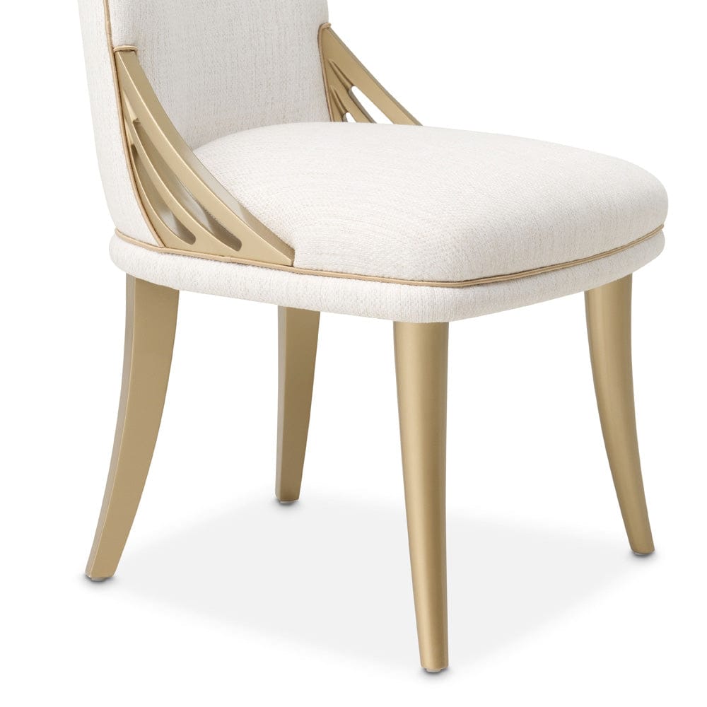 AICO by Michael Amini - La Terrazza Dining Side Chair, Set of 2 - Creamy Pearl - 9092003A-112 view 9