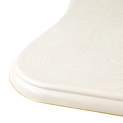 AICO by Michael Amini - La Terrazza Double Pedestal Dining Table - Creamy Pearl - 9092002-112 view 7