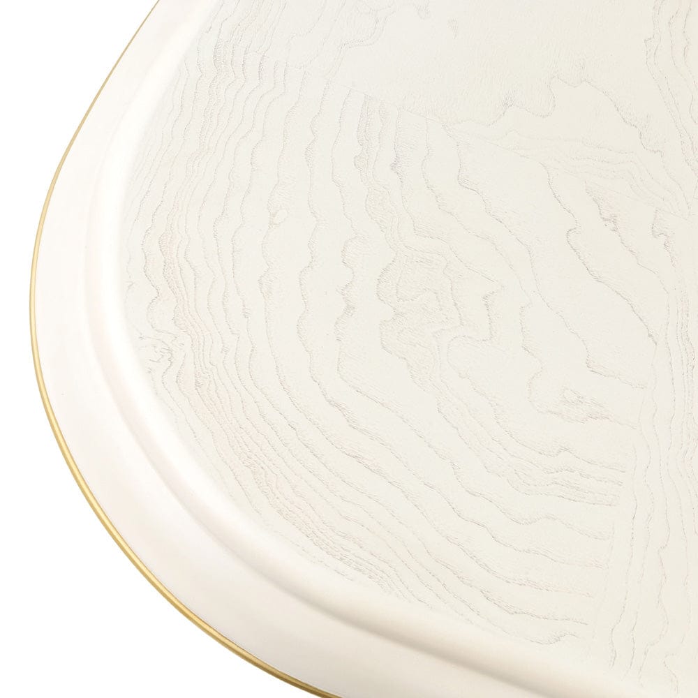 AICO by Michael Amini - La Terrazza Double Pedestal Dining Table - Creamy Pearl - 9092002-112 view 8